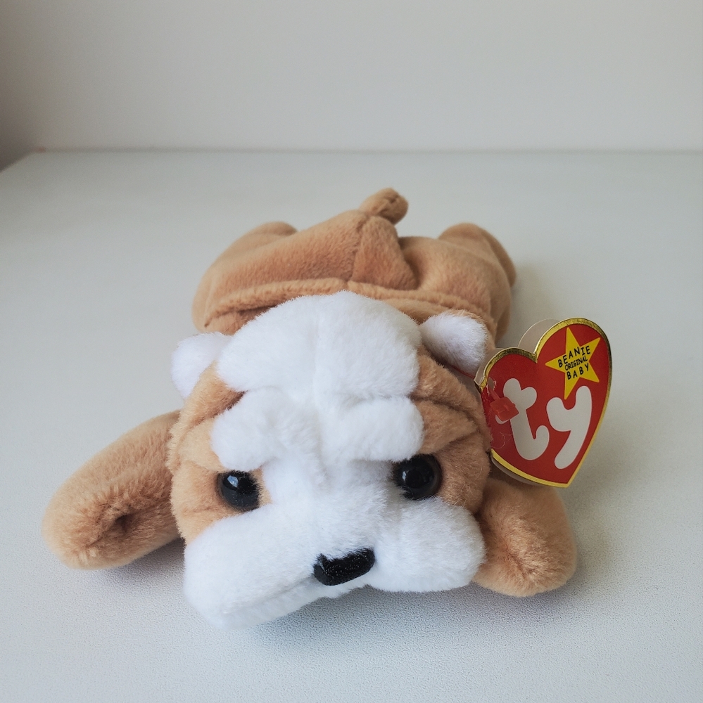 Original Beanie Baby | Wrinkles the Bulldog NWT